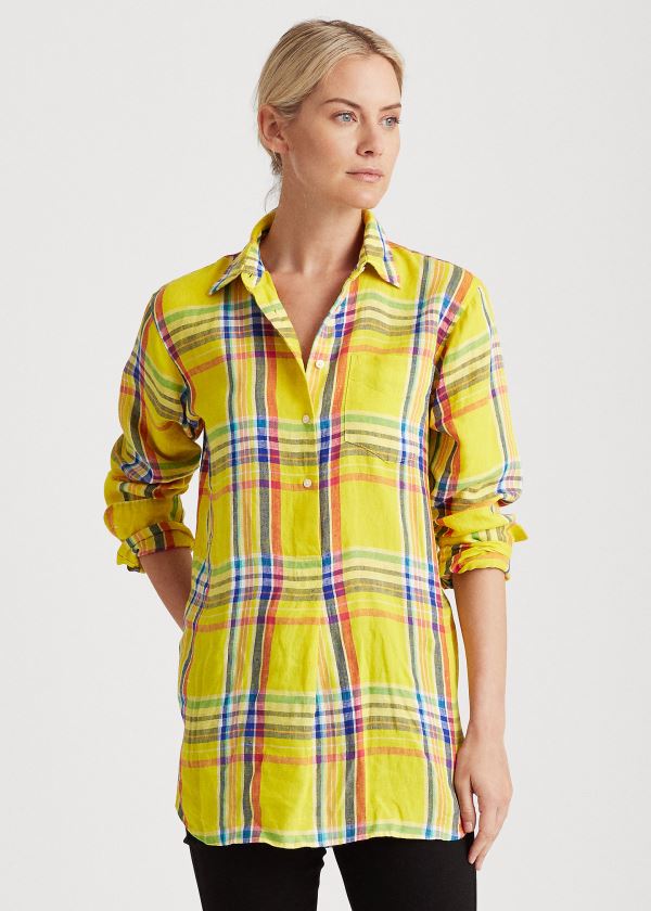 Camisa Ralph Lauren Linen Mulher 05169-MCID